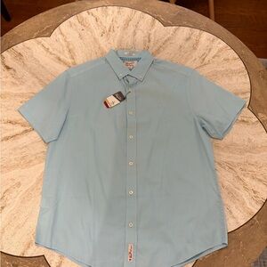 Original Penguin light blue button up